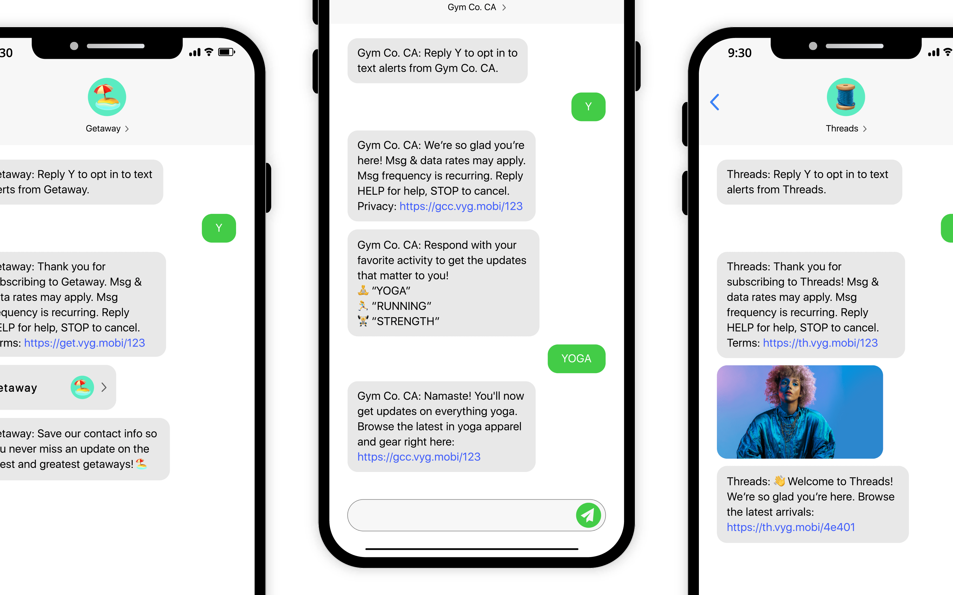 Custom Welcome Flows
