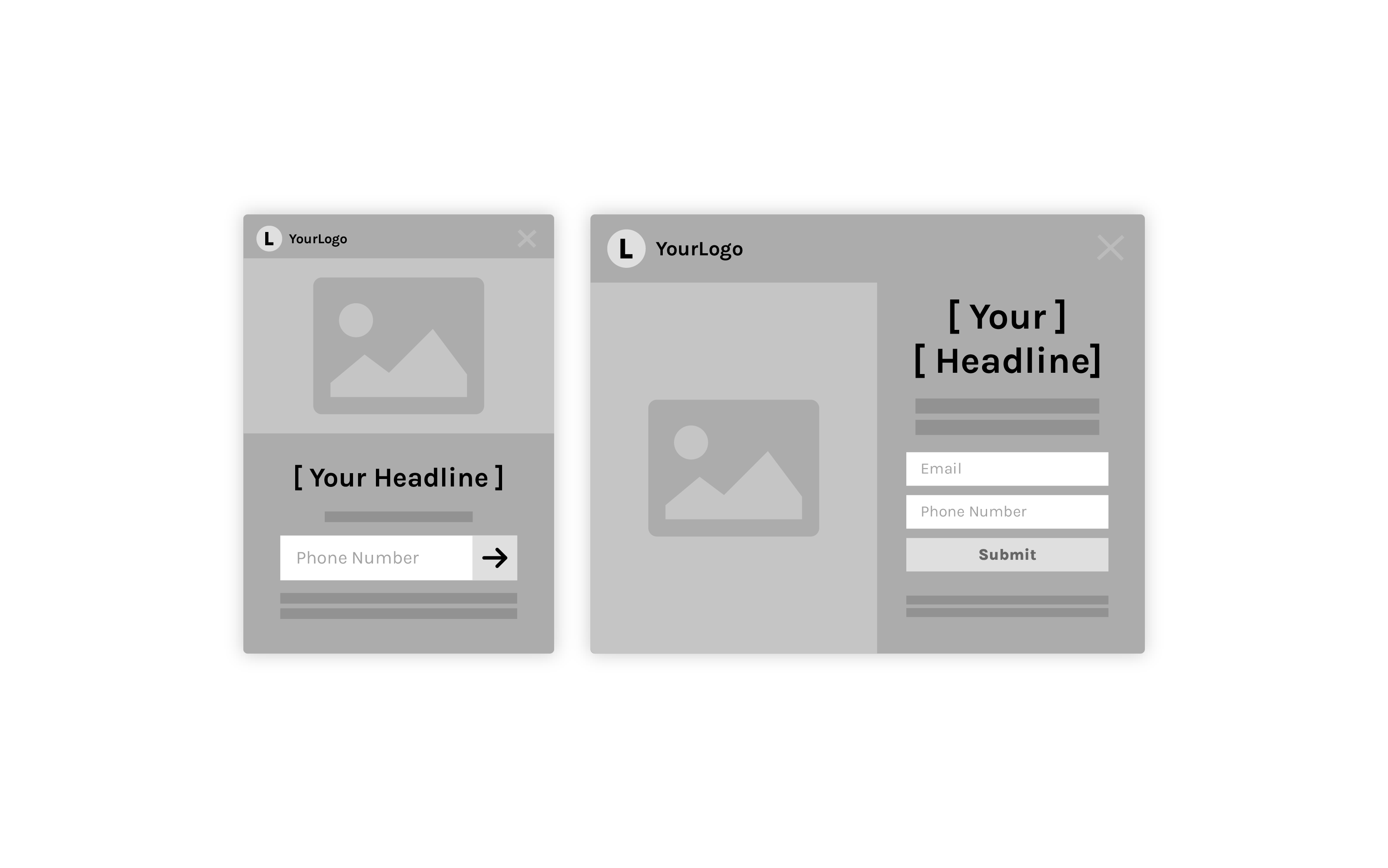 Generic Template Modals